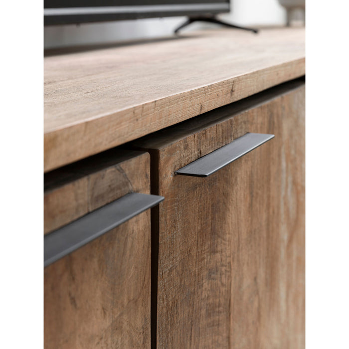 DTP Home Hanging TV stand Evo medium, 3 doors, 2 open racks,40x185x...