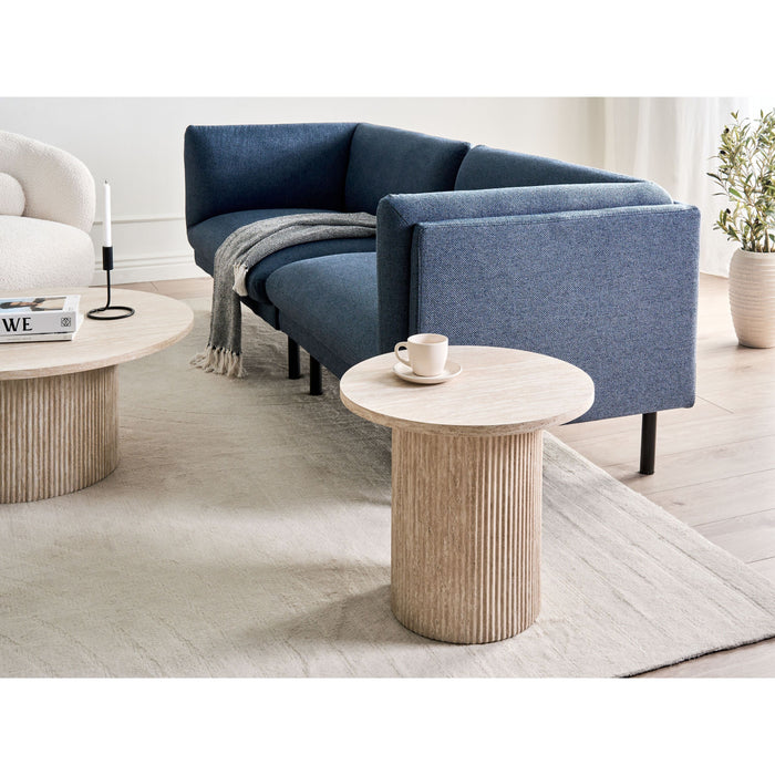 Beliani - AMMON - Bijzettafel - Beige - MDF