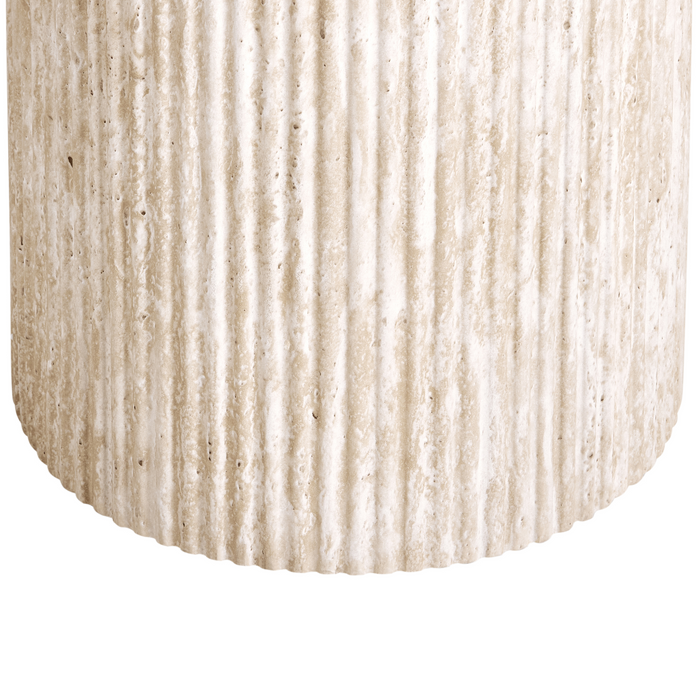 Beliani - AMMON - Bijzettafel - Beige - MDF