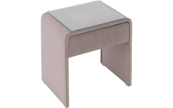 Goossens Nachtkastje Campania in stof