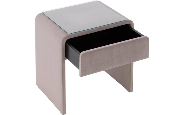 Goossens Nachtkastje Campania in stof