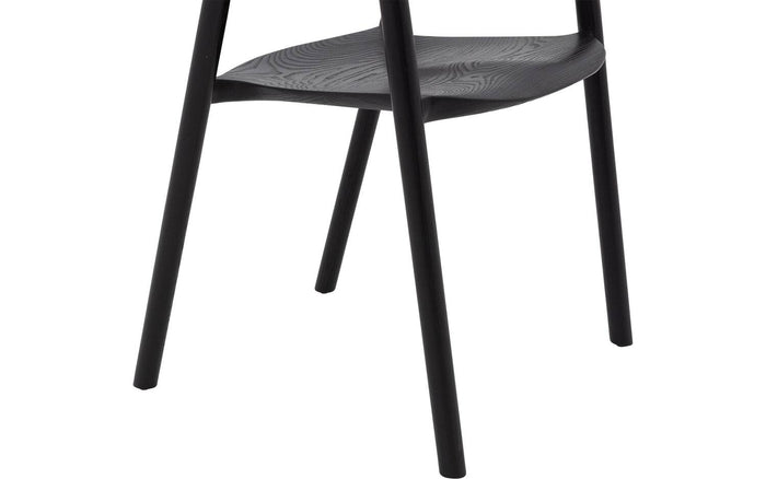 Goossens Eetkamerstoel Prins - Hout met armleuning