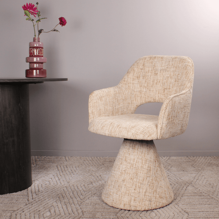 DS4U Lola draaistoel - taupe