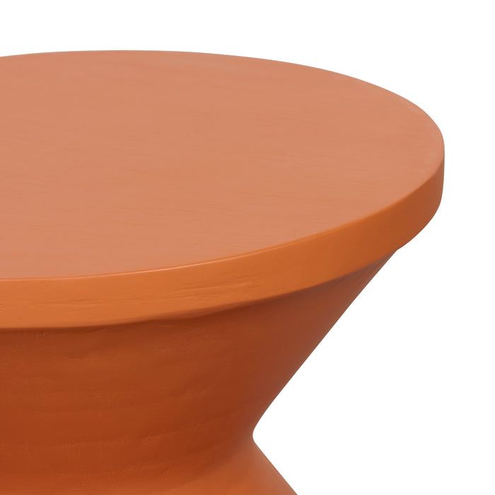 Bijzettafel Innsbruck - Rood - MDF - 40x34x40cm (BxHxD)