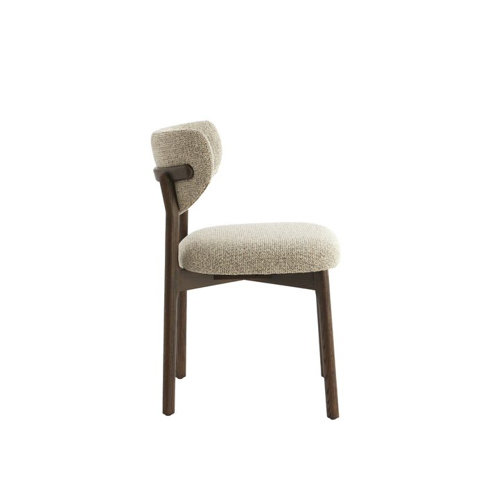 Light&living Eetkamerstoel 54,5x51x80,5 cm TROSA hout d bruin+crème...