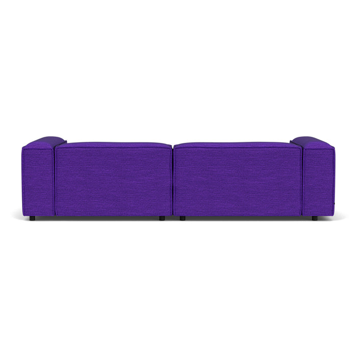 FÉST Dunbar Hoekbank met Chaise Longue - Steelcut Quartet / Purple