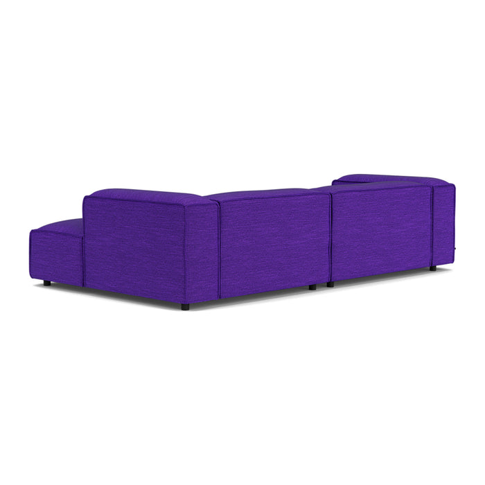 FÉST Dunbar Hoekbank met Chaise Longue - Steelcut Quartet / Purple