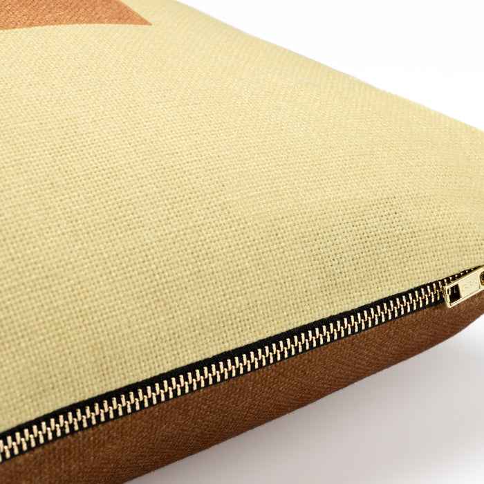 FÉST Square Sierkussen 45 x 45 cm - Yellow