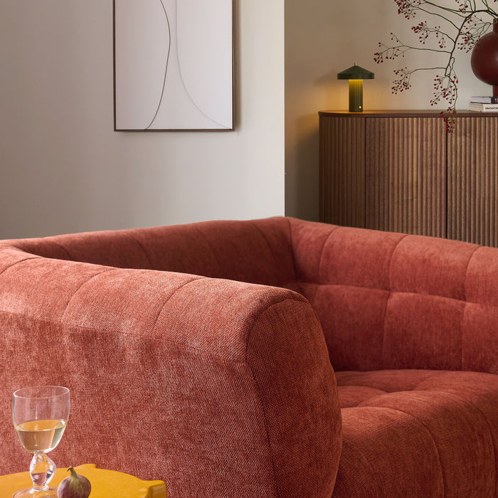 by fonQ Cubba Fauteuil - Wijnrood