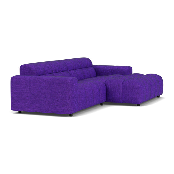 FÉST Dot Hoekbank met Chaise Longue - Steelcut Quartet / Purple