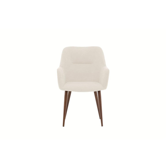 Svea - Keira eetkamerstoel - linnenlook - beige