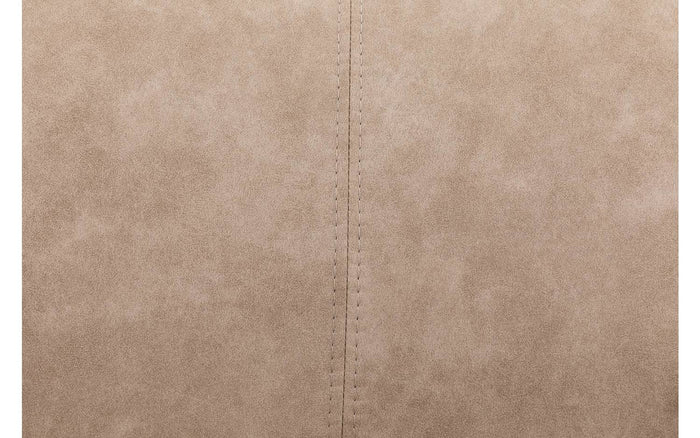 Goossens Eetkamerstoel Alex - Kunstleer met armleuning