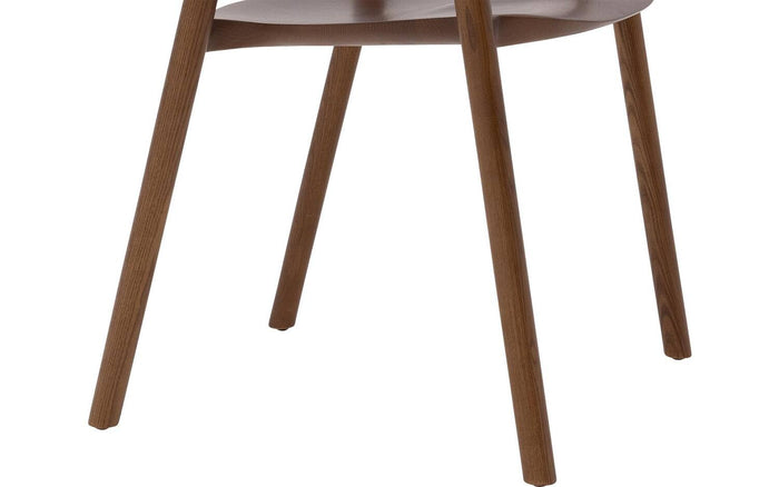 Goossens Eetkamerstoel Prins - Hout met armleuning