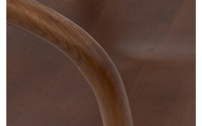 Goossens Eetkamerstoel Prins - Hout met armleuning