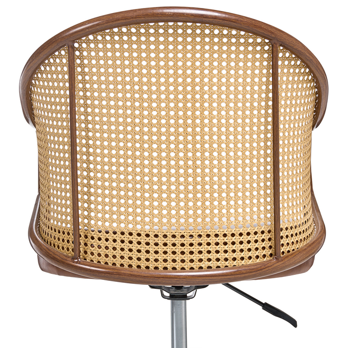 Beliani - REDDING - Bureaustoel - Bruin - Kunstleer