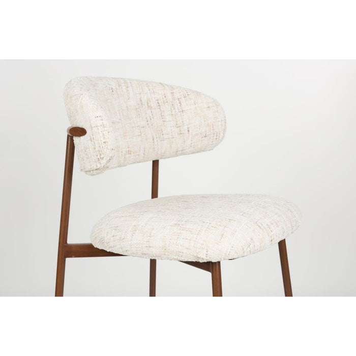 Puur Gena barkruk 65 cm - off-white