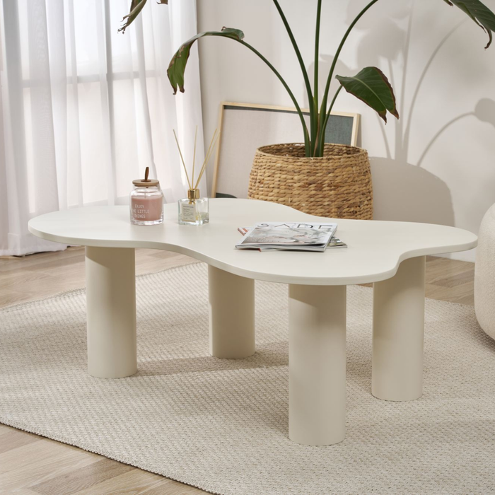 Calicosy - Tafel BLOOM - B110 cm - Wit