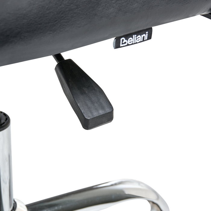 Beliani - TUCSON - Bureaustoel - Zwart - Kunstleer