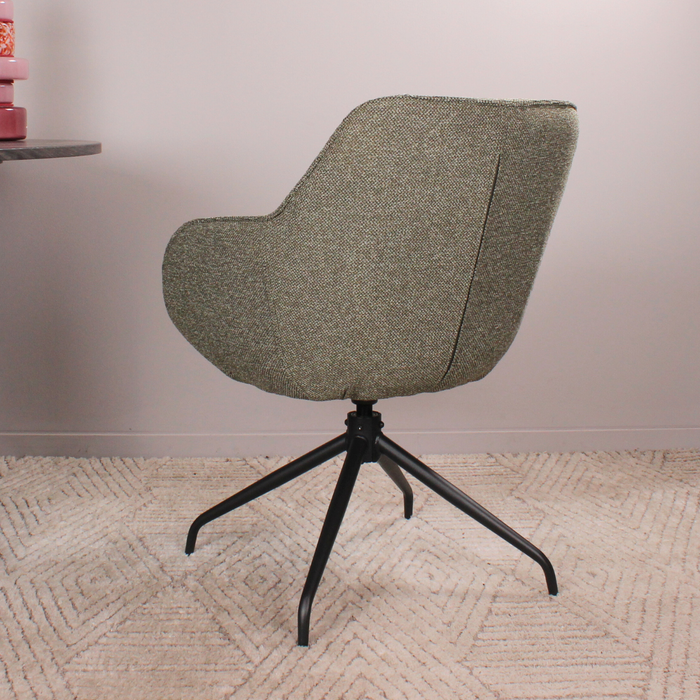 DS4U Cas armstoel terugdraai - groen