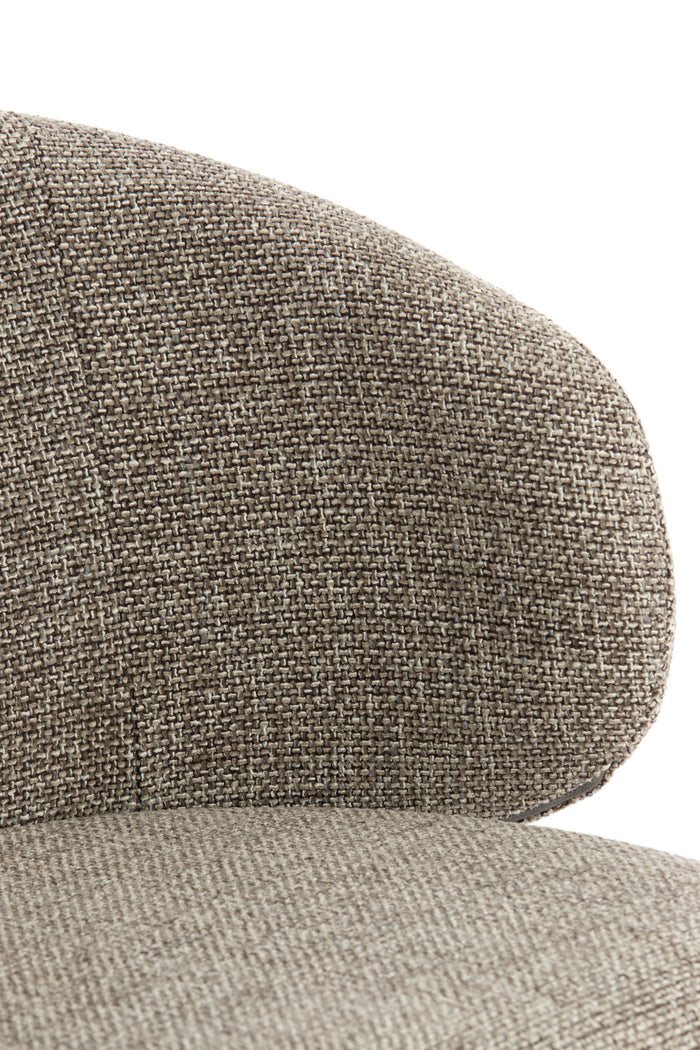 Light & Living - Barkruk ALUKO - Donkerbruin - Set van 2