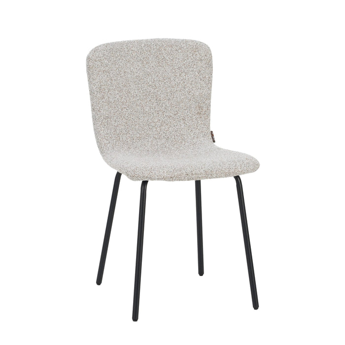 Eetkamerstoel Luca Beige Stof Set van 4