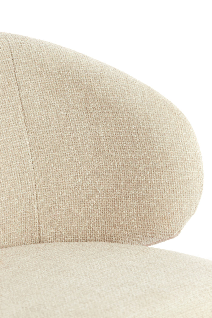 Light & Living - Barkruk ALUKO - 57x55x94 cm - Wit - Set van 2