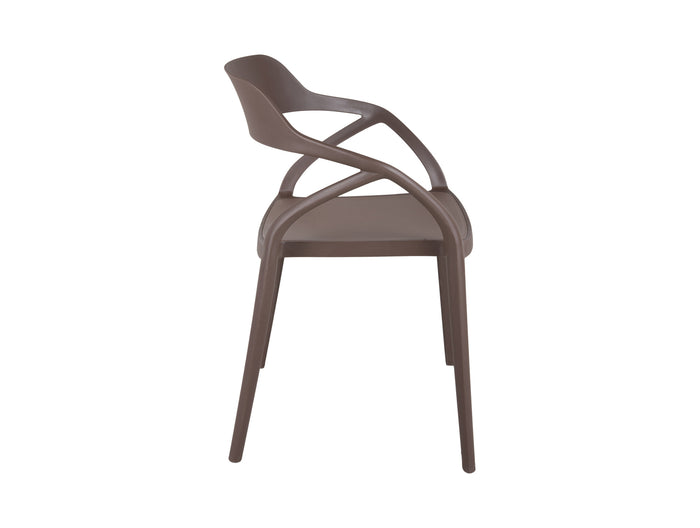 Leitmotiv - Eetkamerstoel Delicia - Earth brown