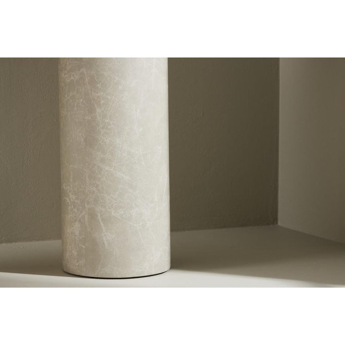 Svea - Morel ovale sidetable - 130 cm - marmerlook