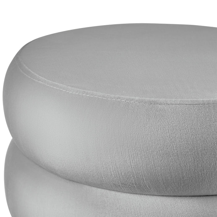 tectake® Hocker Altu, gestoffeerd, opbergruimte