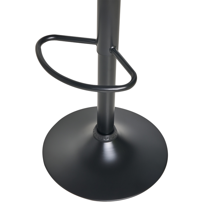 Beliani - MEDULIN - Barkruk set van 2 - Lichtgrijs - Stoffen