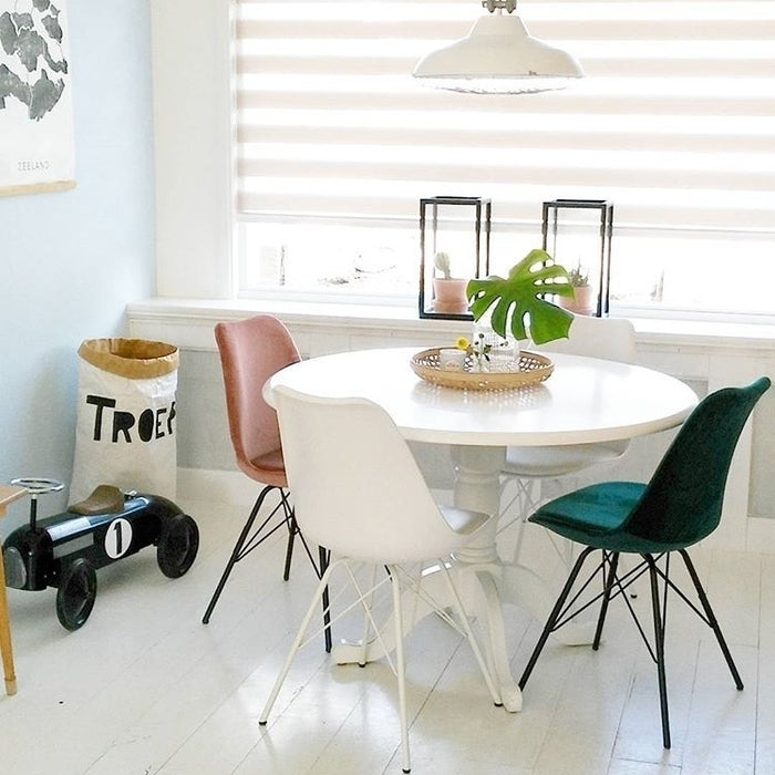 Kick kuipstoel Metal Luuk - Champagne