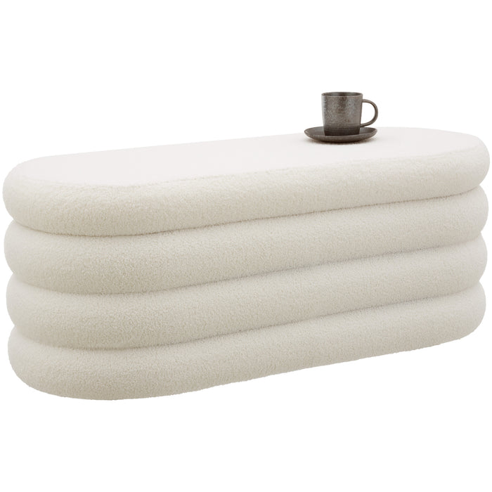 tectake® Gestoffeerde zitbank Altu met veel opbergruimte