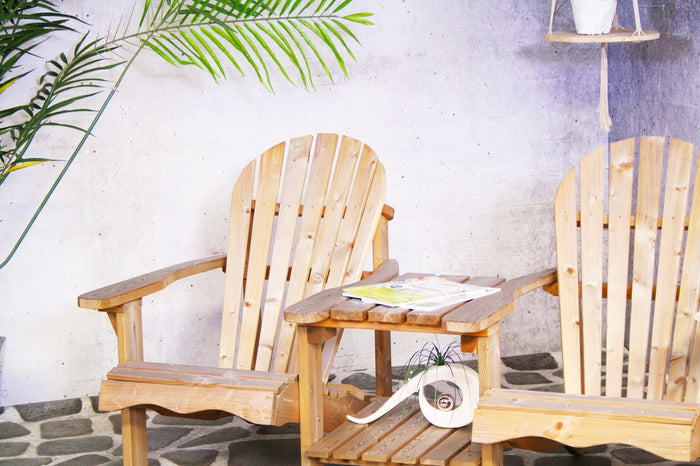 Sens-Line - Canadian Double Relax Stoel - Dennenhout