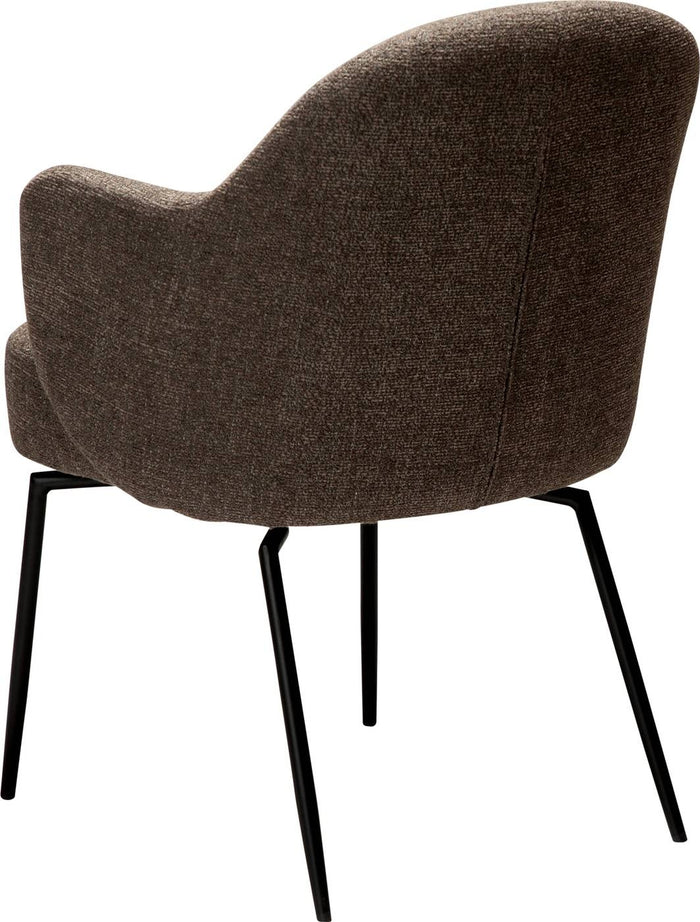 Dan-Form BAE Draaistoel Bruin Bouclé