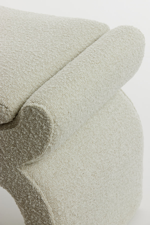 Light & Living - Poef NAFYA - 60x46x46cm - Bruin