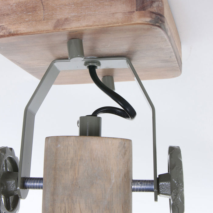 Mexlite Plafondlamp Gearwood 7968G Groen