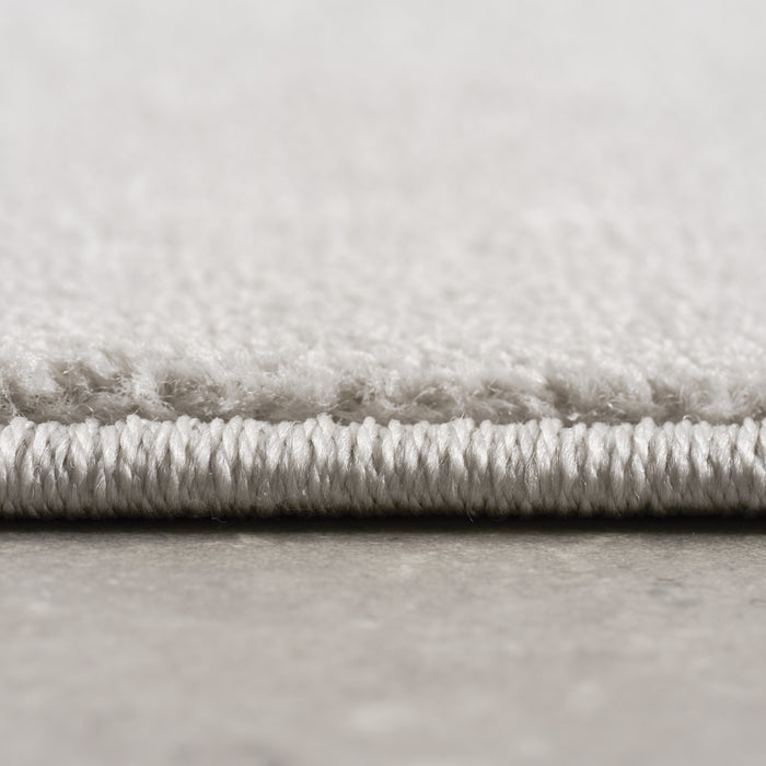 Vloerkleed Tim - Creme|Grijs|Wit - Textiel