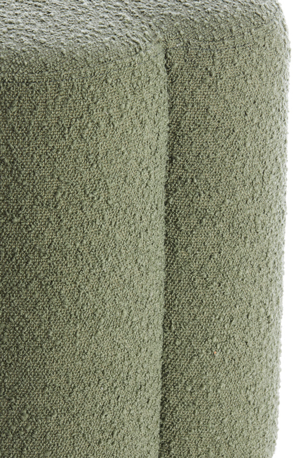 Light & Living - Poef NALANI - Ø38x45cm - Groen