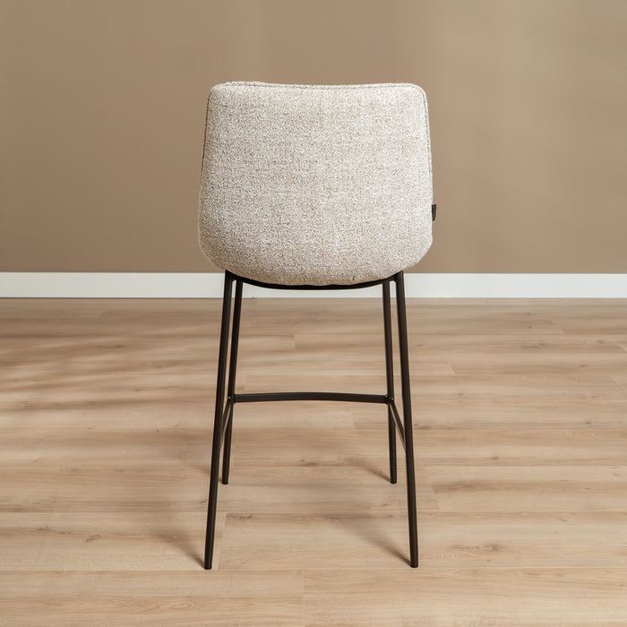 Bronx71 Barkruk Trevi gemêleerd off white|bruin 68 cm