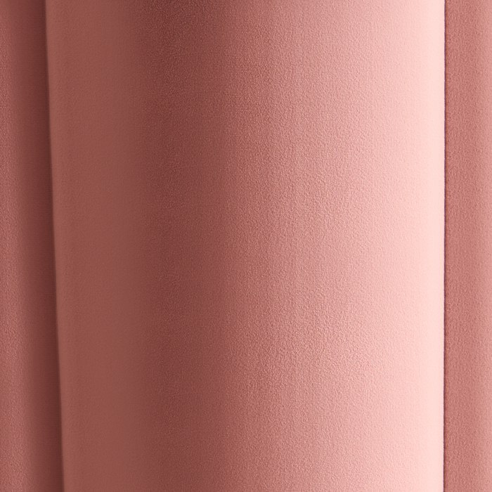 Beliani - TAPPEN - Poef - Roze - Fluweel