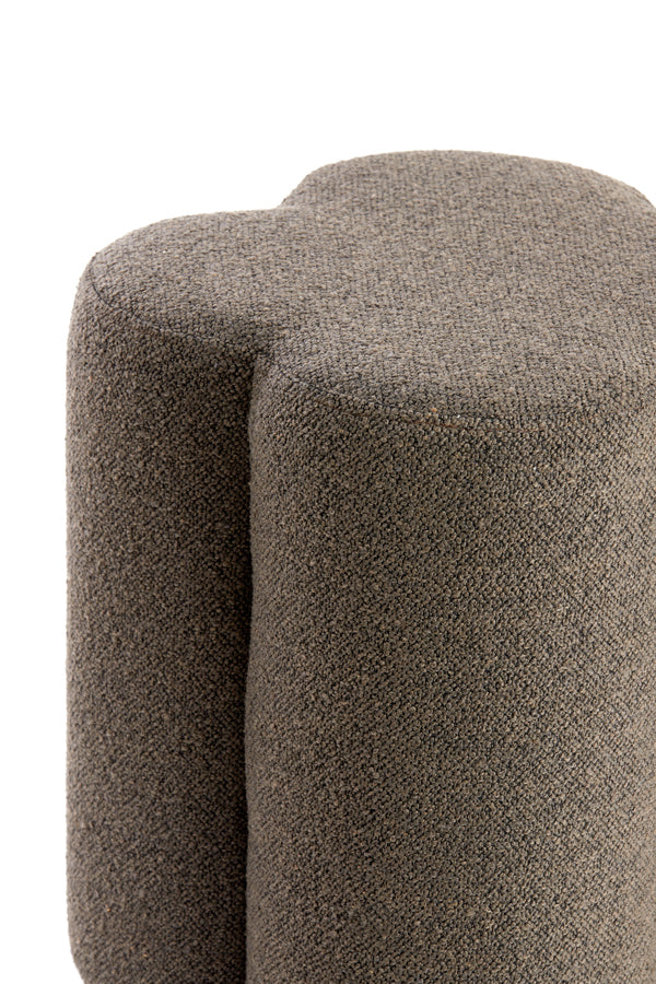 Light & Living - Poef NALANI - Ø38x45cm - Bruin