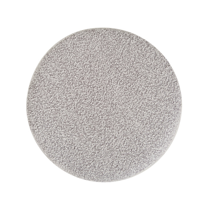 Giga Meubel - Poef Naturel Bouclé - 40x40x42cm - Lune