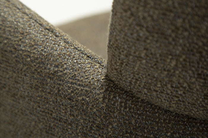 Dan-Form Aole Oljifgroen Bouclé Eetkamerstoel set van 2