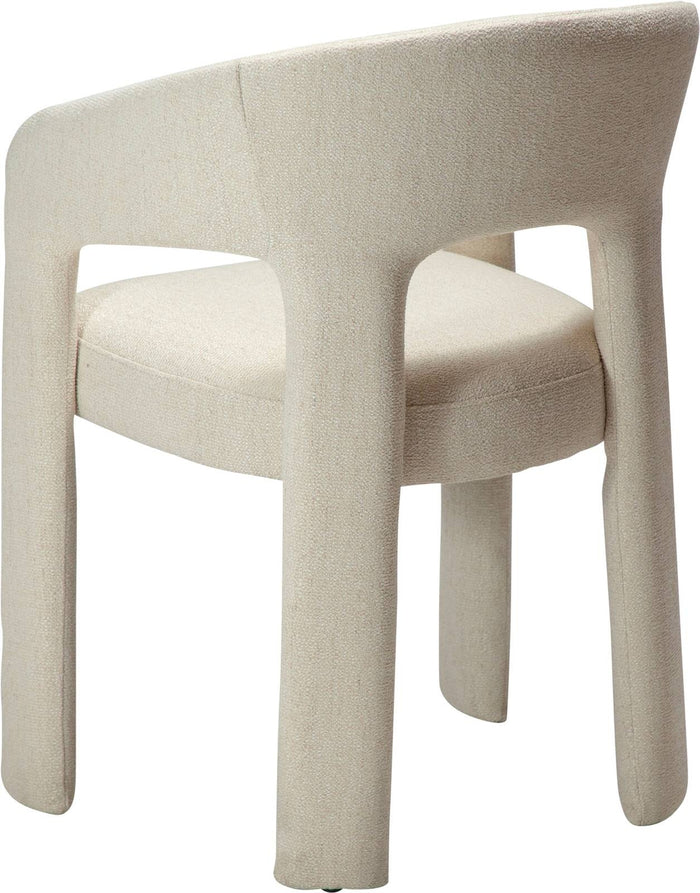 Dan-Form Splendor Beige Bouclé Eetkamerstoel set van 2