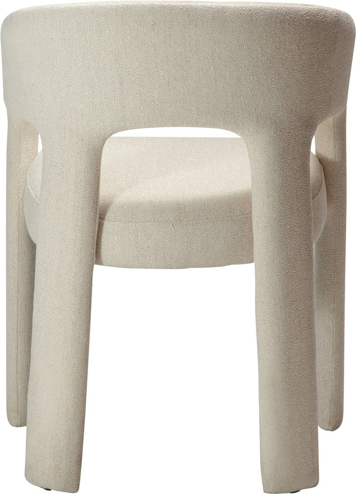 Dan-Form Splendor Beige Bouclé Eetkamerstoel set van 2