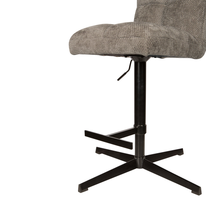 PTMD Milan Bar Chair Adjustable Stone