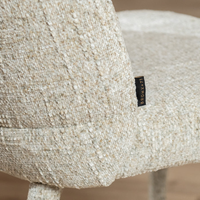 Bronx71 Barkruk Charlie chenille taupe 69 cm