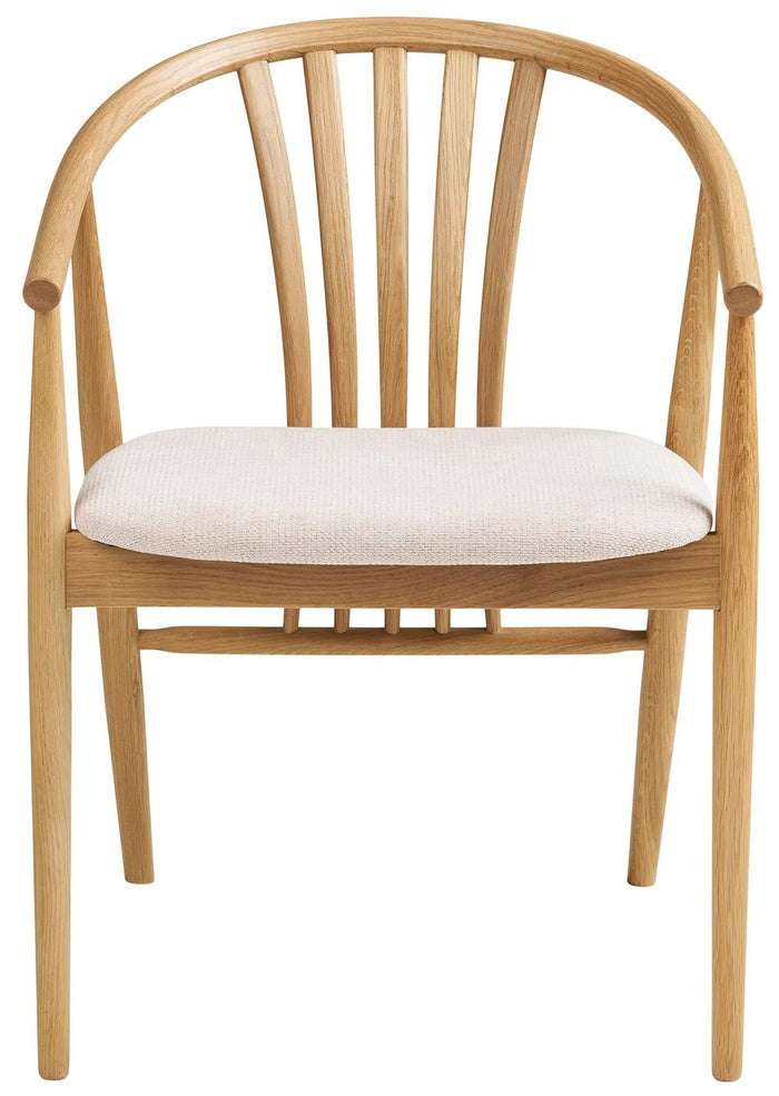 House Nordic Agustin Eetkamerstoel Eiken | Zand