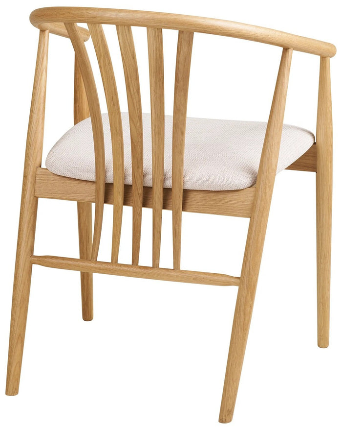 House Nordic Agustin Eetkamerstoel Eiken | Zand