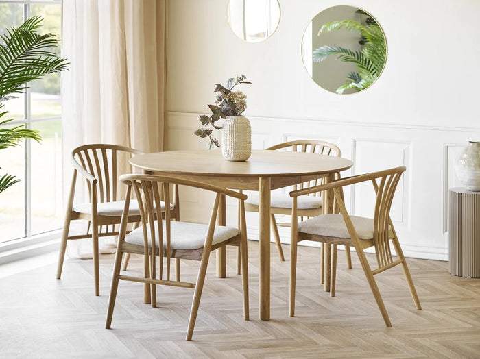 House Nordic Agustin Eetkamerstoel Eiken | Zand